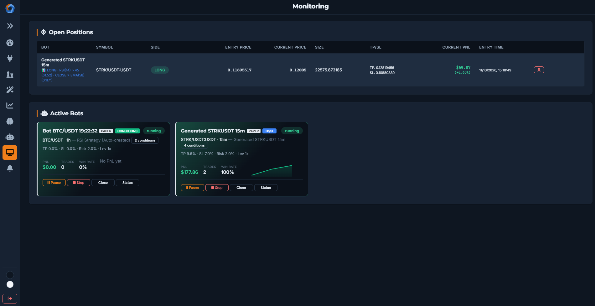 Bot management and safety controls